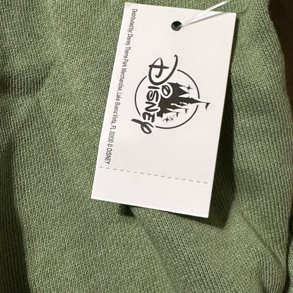 Disney Olive Green Castle Oversized Sweatshirt - Picture 3 of 3